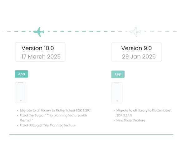 explore place version update